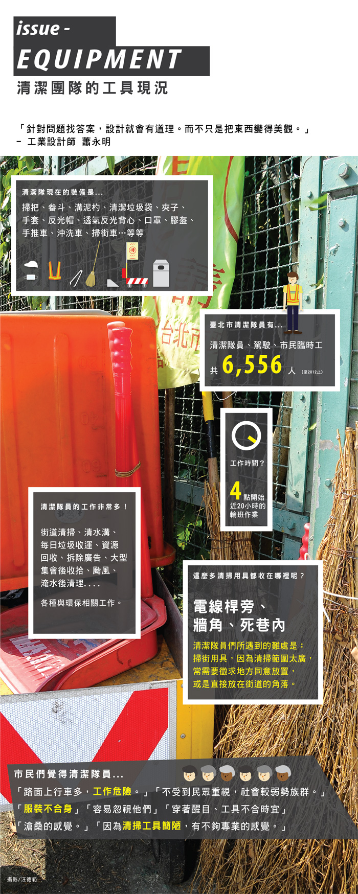 都市酵母, 水越設計, AGUA Design, CITY YEAST, 臺北市清潔隊裝備提升, 世界設計之都, Taipei, Taiwan