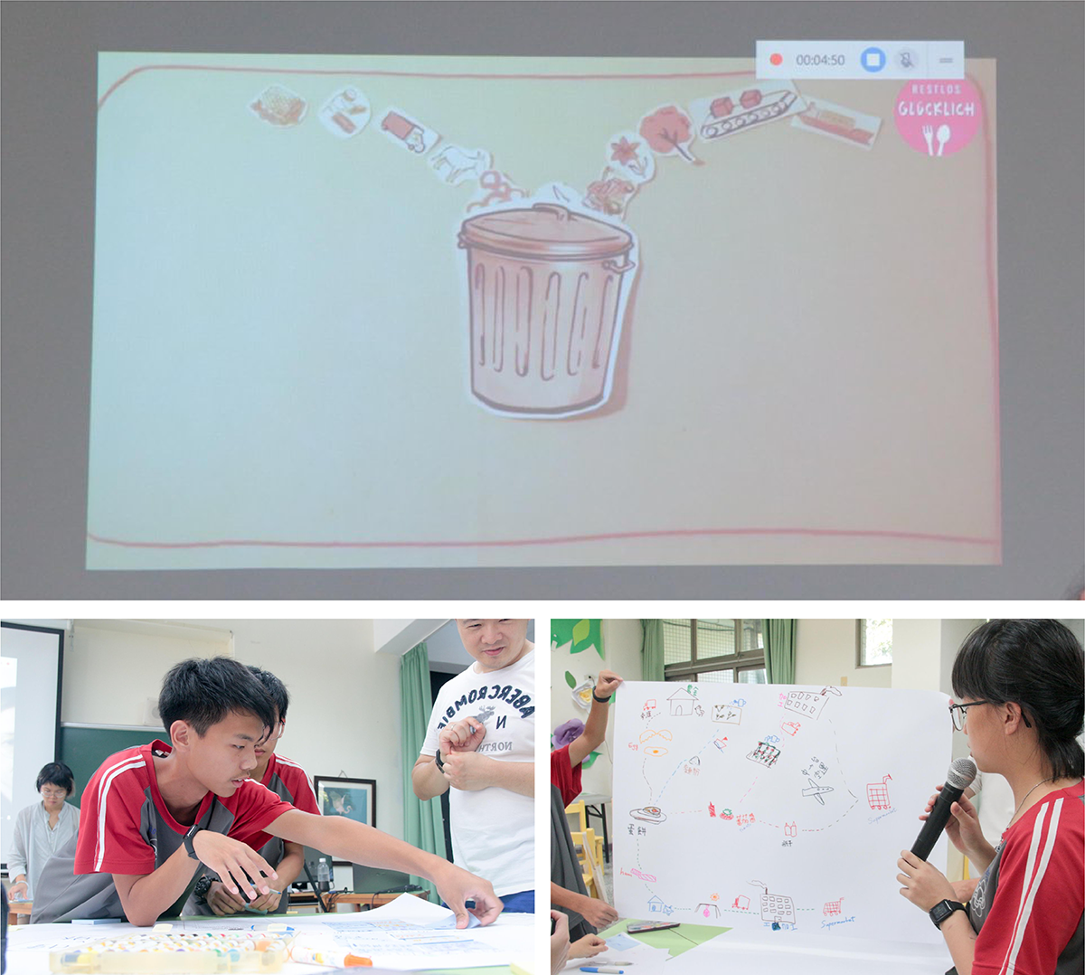 宜蘭,宜蘭國際設計教育,Action for Education,羅東文化工場,利澤國中,RESTLOS GLÜCKLICH e.V,設計工作坊,剩食教育,水越設計,都市酵母,aguadesign,cityyeast